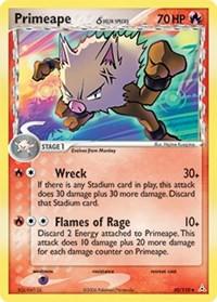 Primeape #50 Pokemon Holon Phantoms
