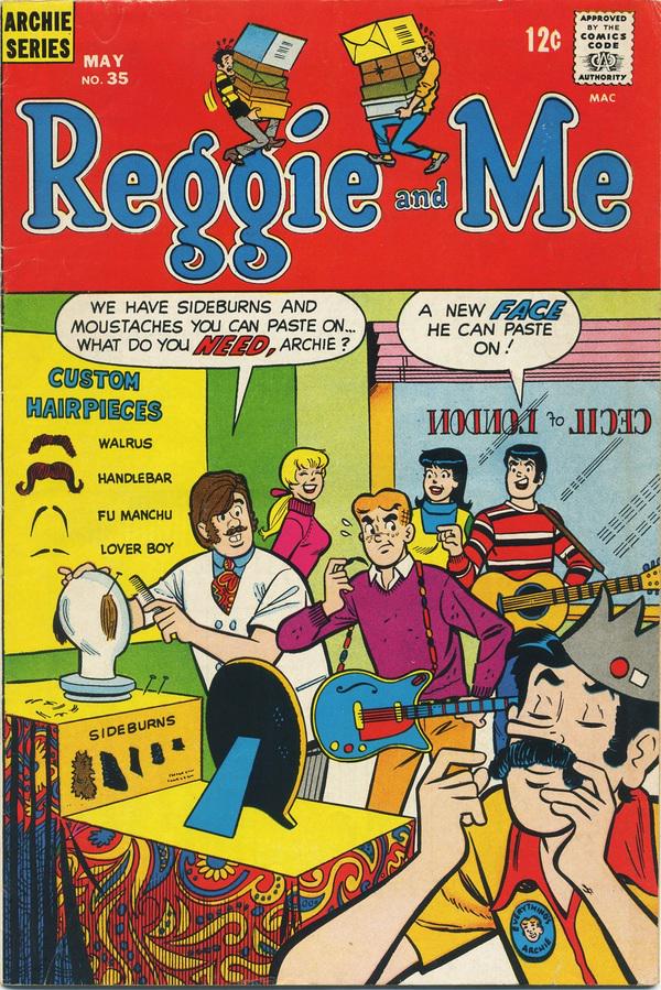 Reggie and Me #35 (1969) Comic Books Reggie and Me