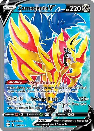 Zamazenta V #163 Cover Art