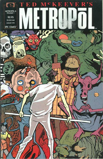 Ted McKeever's Metropol #6 (1991) Comic Books Ted McKeever's Metropol