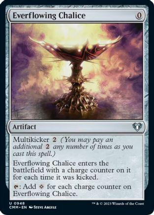 Everflowing Chalice #948 Magic Commander Masters