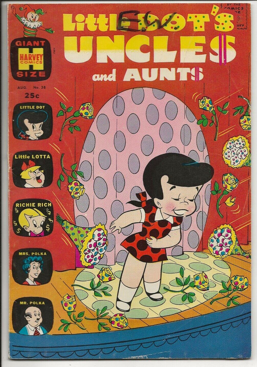Little Dot's Uncles and Aunts #38 (1971) Comic Books Little Dot's Uncles and Aunts