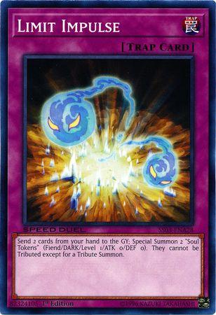 Limit Impulse SS03-ENA28 YuGiOh Speed Duel Starter Decks: Ultimate Predators
