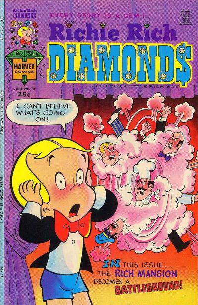 Richie Rich Diamonds #18 (1975) Comic Books Richie Rich Diamonds
