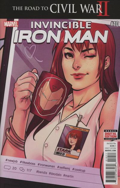 Invincible Iron Man #10 (2016) Comic Books Invincible Iron Man