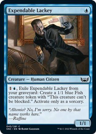 Expendable Lackey #43 Magic Streets of New Capenna