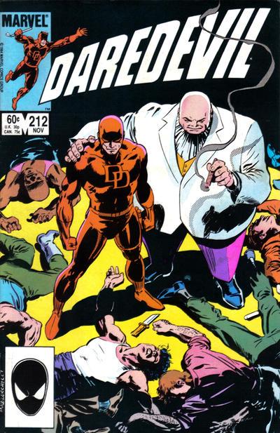Daredevil #212 (1984) Comic Books Daredevil