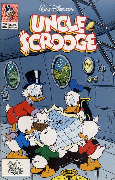 Uncle Scrooge #260 (1991) Comic Books Uncle Scrooge