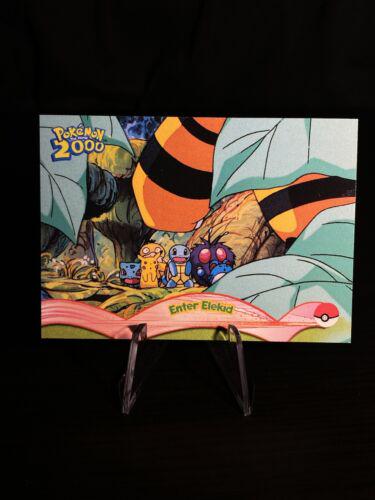 Enter Elekid #4 Pokemon 2000 Topps Movie