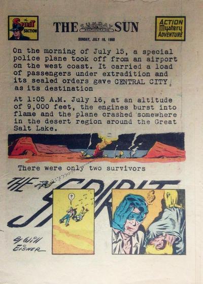 Spirit #7/16/1950 (1950) Comic Books Spirit