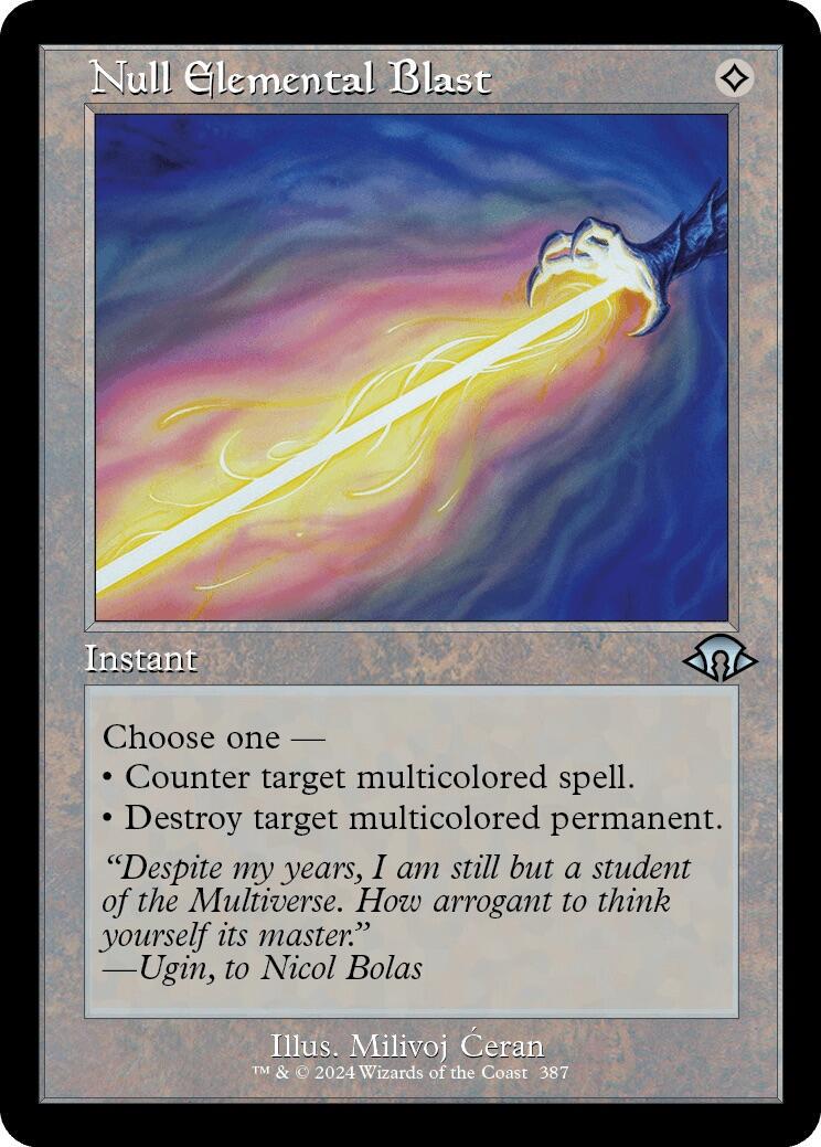Null Elemental Blast #387 Magic Modern Horizons 3