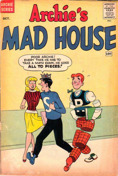 Archie's Madhouse #8 (1960) Comic Books Archie's Madhouse