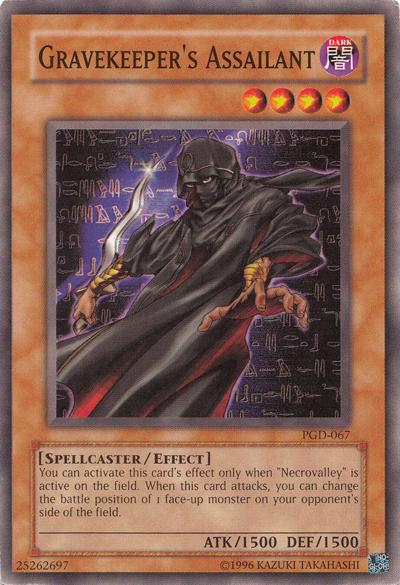Gravekeeper's Assailant PGD-067 YuGiOh Pharaonic Guardian