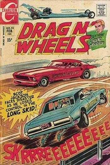 Drag N' Wheels #45 (1969) Comic Books Drag N' Wheels