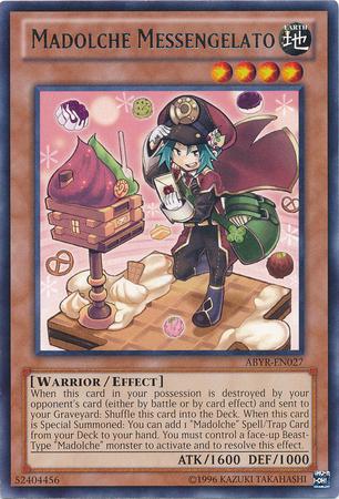 Madolche Messengelato ABYR-EN027 YuGiOh Abyss Rising