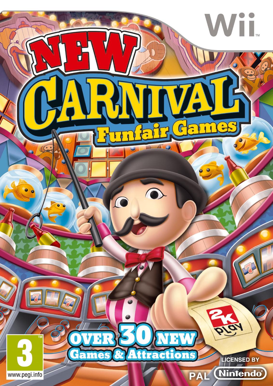 New Carnival Funfair Games PAL Wii