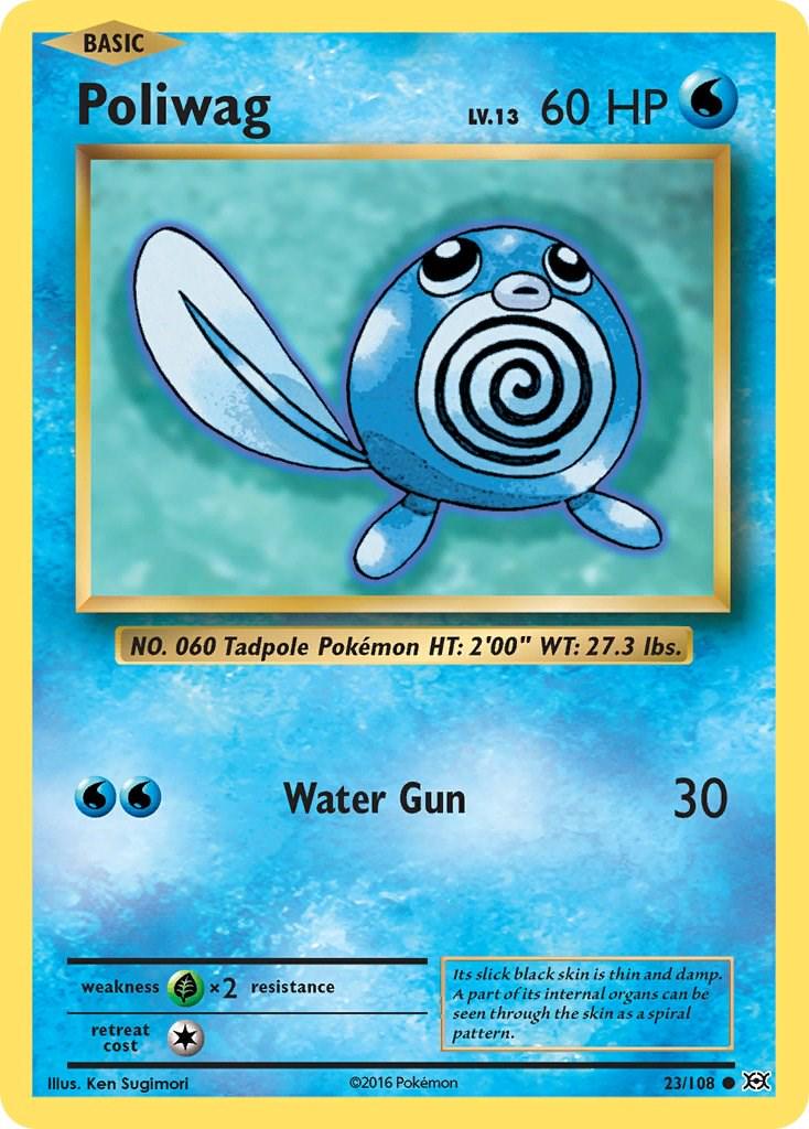 Poliwag #23 Pokemon Evolutions