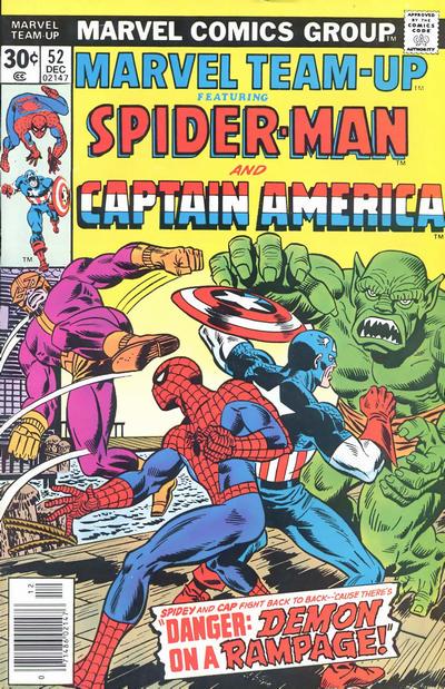 Marvel Team-Up #52 (1976) Comic Books Marvel Team-Up