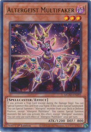 Altergeist Multifaker MGED-EN095 YuGiOh Maximum Gold: El Dorado