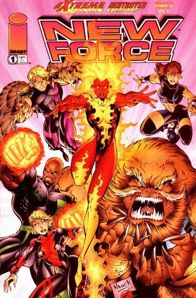 New Force #1 (1996) Comic Books New Force