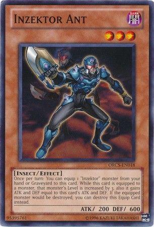 Inzektor Ant ORCS-EN018 YuGiOh Order of Chaos