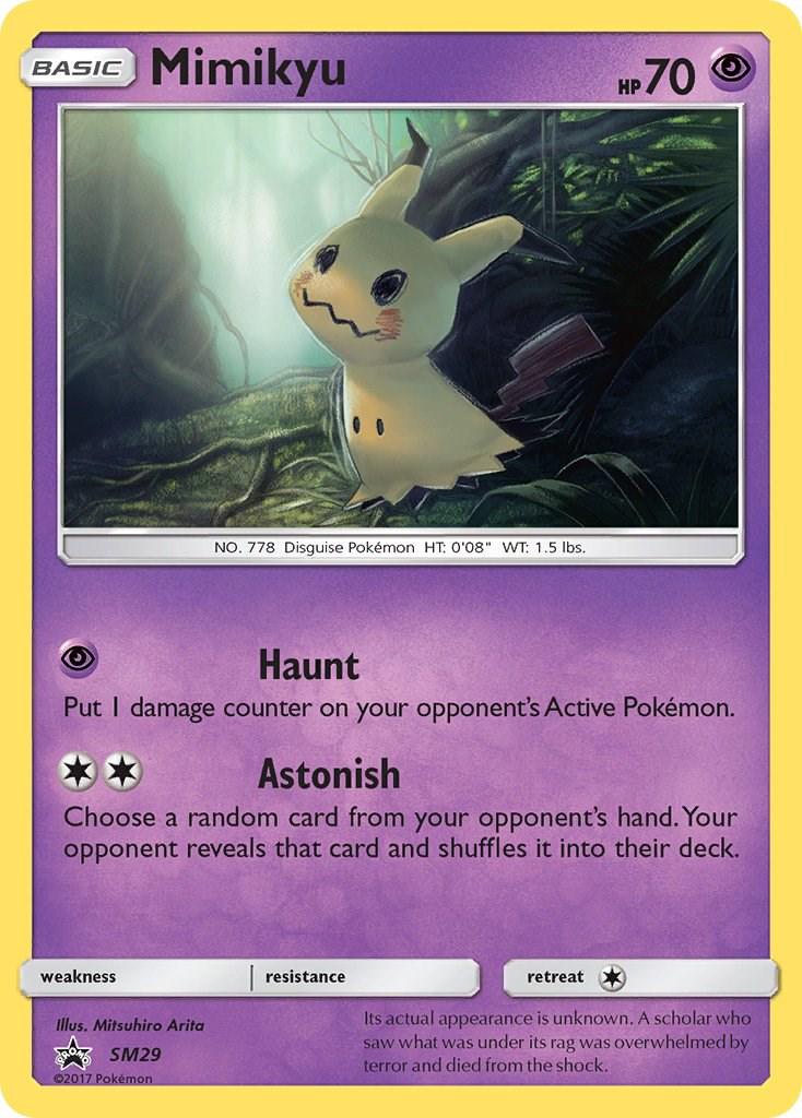 Mimikyu #SM29 Pokemon Promo