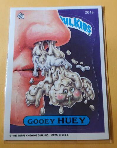 Gooey HUEY #261a 1987 Garbage Pail Kids
