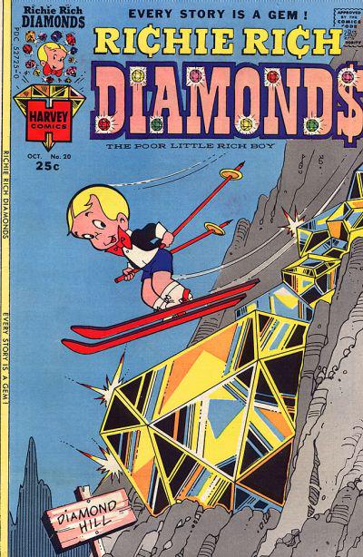 Richie Rich Diamonds #20 (1975) Comic Books Richie Rich Diamonds