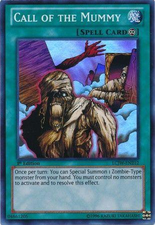 Call of the Mummy LCJW-EN212 YuGiOh Legendary Collection 4: Joey's World Mega Pack