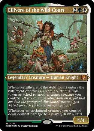 Ellivere of the Wild Court #57 Magic Wilds of Eldraine Commander