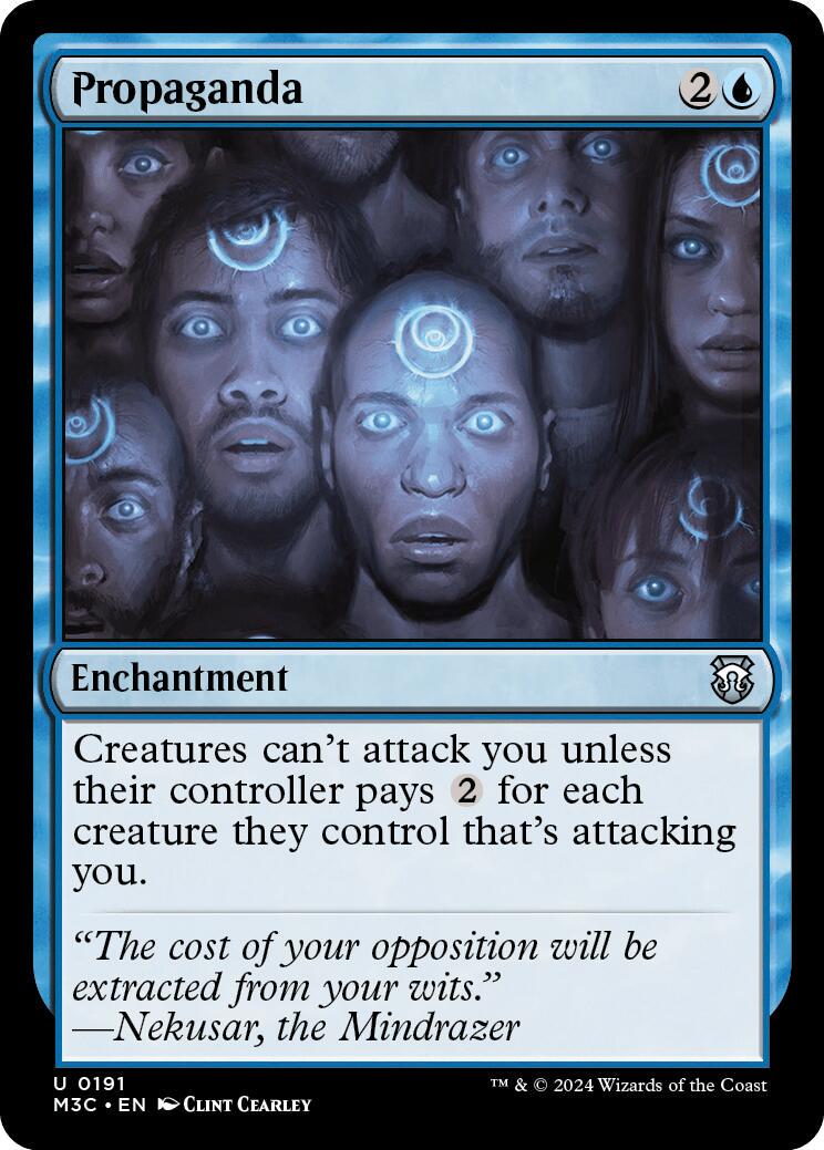 Propaganda #191 Magic Modern Horizons 3 Commander