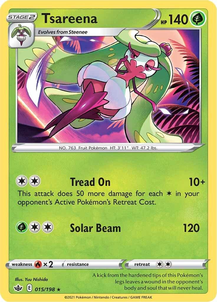 Tsareena #15 Pokemon Chilling Reign
