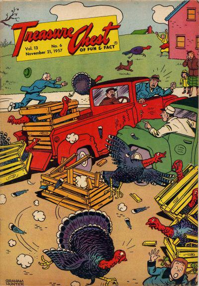 Treasure Chest of Fun and Fact #6 232 (1957) Comic Books Treasure Chest of Fun and Fact