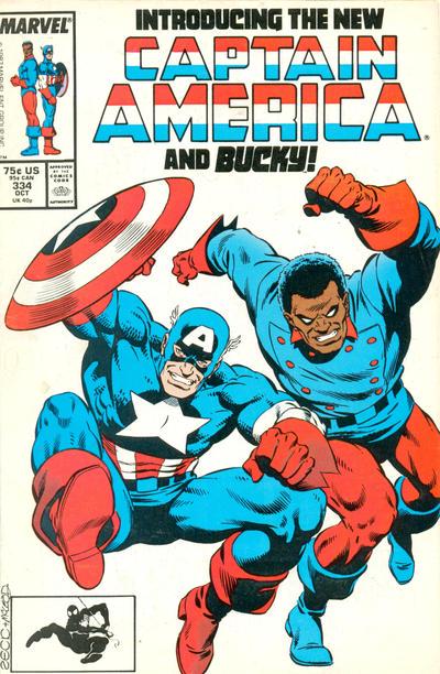 Captain America #334 (1987) Comic Books Captain America