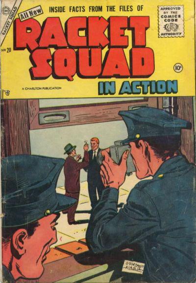 Racket Squad in Action #20 (1956) Comic Books Racket Squad in Action