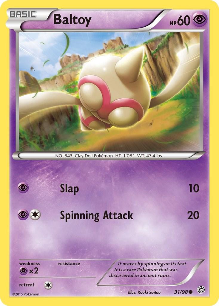 Baltoy #31 Pokemon Ancient Origins