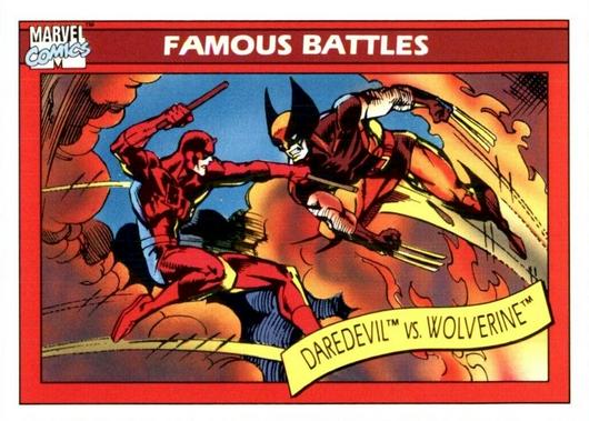 Daredevil vs. Wolverine #109 Cover Art