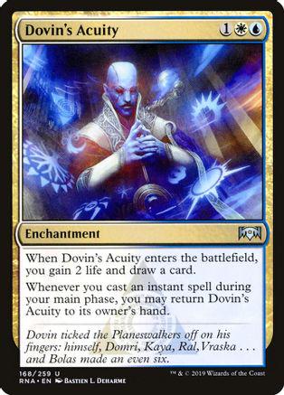 Dovin's Acuity #168 Magic Ravnica Allegiance