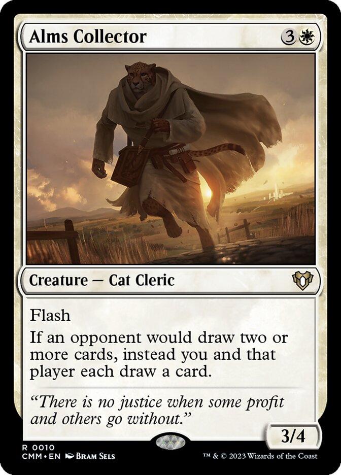 Alms Collector #10 Magic Commander Masters