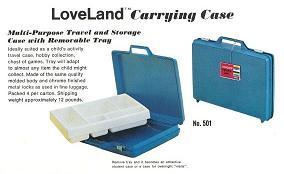 LoveLand Carrying Case #501 LEGO Samsonite