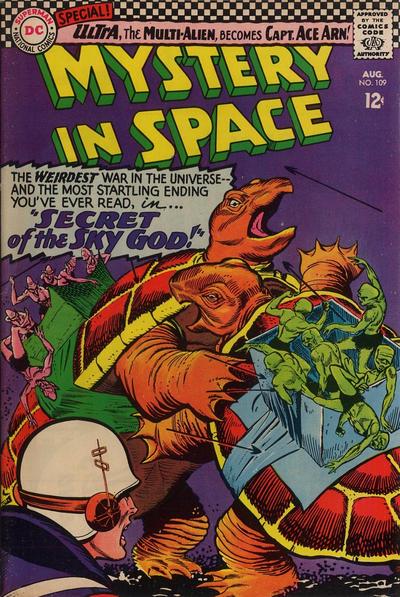Mystery in Space #109 (1966) Comic Books Mystery in Space