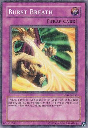 Burst Breath DB2-EN164 YuGiOh Dark Beginning 2