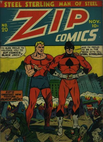 Zip Comics #20 (1941) Comic Books Zip Comics