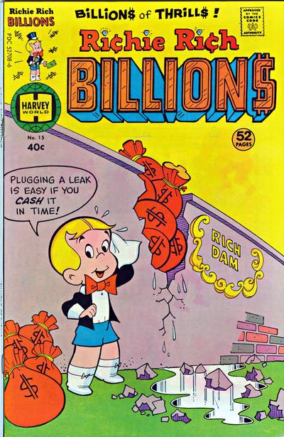 Richie Rich Billions #15 (1977) Comic Books Richie Rich Billions