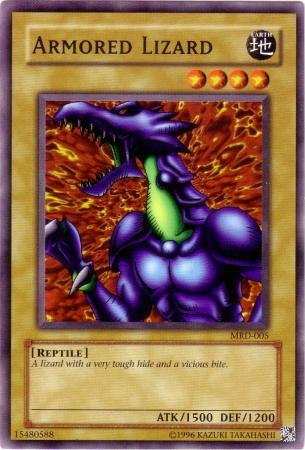 Armored Lizard MRD-005 YuGiOh Metal Raiders