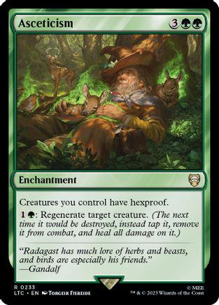 Asceticism #233 Magic Lord of the Rings Commander