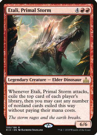 Etali, Primal Storm Magic Rivals of Ixalan