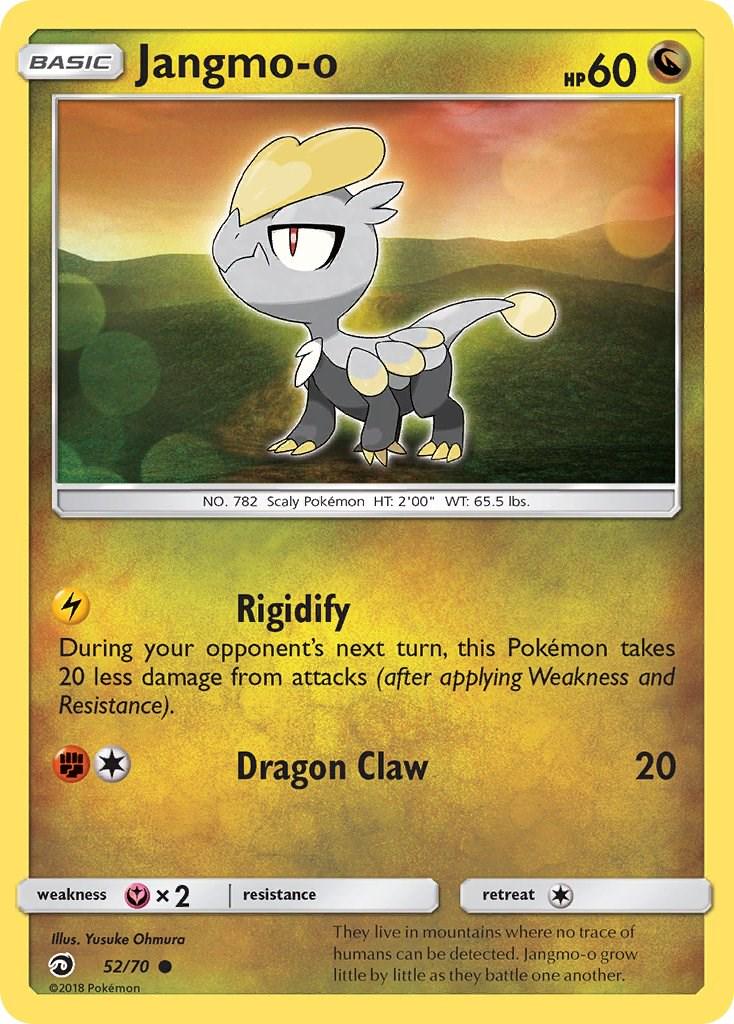 Jangmo-o #52 Pokemon Dragon Majesty