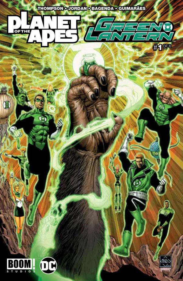 Planet of the Apes / Green Lantern #1 (2017) Comic Books Planet of the Apes Green Lantern