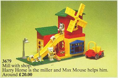 Mill with Shop #3679 LEGO Fabuland